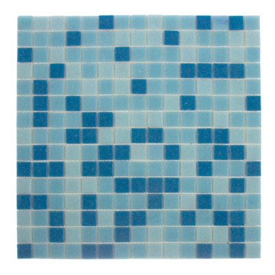 Gils Mix klaasmosaiik 30×30, sinine